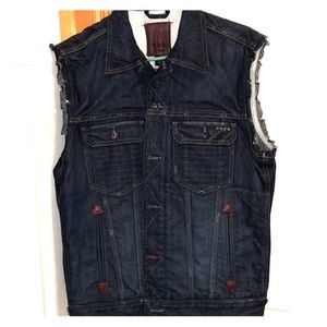 Men’s jean vest